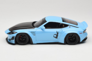 Nissan Fairlady Z RZ34 Pandem China Blue Black GT Spirit 1:18 GT943 Vaik - pilt 3/6