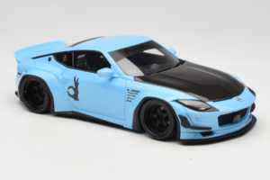 Nissan Fairlady Z RZ34 Pandem China Blue Black GT Spirit 1:18 GT943 Vaik - pilt 4/6