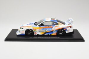 Nissan Silvia S15 LB-Super Silhouette #555 Formula Drift Japan 2023 TopSpeed 1:18 TS0586 Vaik