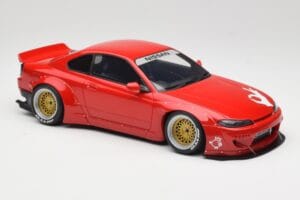 Nissan Silvia S15 Rocket Bunny Burning Red Otto 1:18 OT1115 Vaik - pilt 4/6