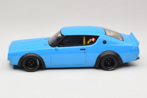 Nissan Skyline 2000 GT-R KPGC110 LB Works Sinine Otto 1:18 OT1210 Vaik - pilt 3/6