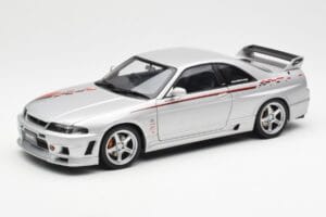 Nissan Skyline GT-R R33 R-Tune Hõbedane AUTOart 1:18 77326 Metall