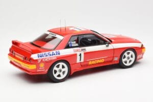 Nissan Skyline GT-R R32 #1 J. Richards / M. Skaife Bathurst 1000 Winner 1992 AUTOart 1:18 89279 Metall - pilt 3/8