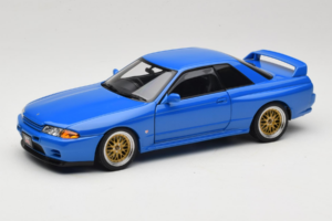 Nissan Skyline GT-R R32 V-Spec II Tuned Sinine AUTOart 1:18 77415 Metall