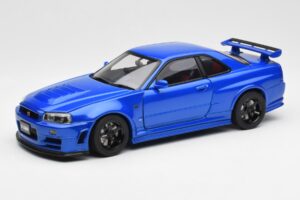 Nissan Skyline GT-R R34 NISMO Z-Tune Bayside Sinine AUTOart 1:18 77354 Komposiit