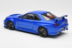 Nissan Skyline GT-R R34 NISMO Z-Tune Bayside Sinine AUTOart 1:18 77354 Komposiit - pilt 7/8