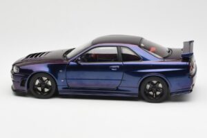 Nissan Skyline GT-R R34 NISMO Z-Tune Midnight Lilla III AUTOart 1:18 77464 Komposiit - pilt 4/8