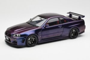 Nissan Skyline GT-R R34 NISMO Z-Tune Midnight Lilla III AUTOart 1:18 77464 Komposiit
