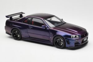 Nissan Skyline GT-R R34 NISMO Z-Tune Midnight Lilla III AUTOart 1:18 77464 Komposiit - pilt 6/8