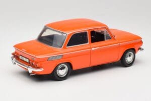 NSU 1000 TT Oranž Revell 1:18 08884 Metall - pilt 3/8
