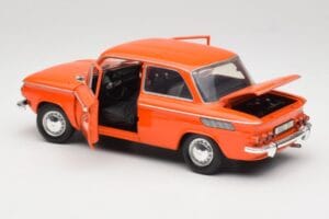 NSU 1000 TT Oranž Revell 1:18 08884 Metall - pilt 7/8