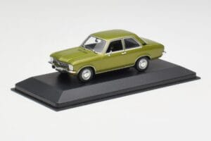 Opel Ascona B 1.6S Terral Roheline Minichamps 1:43 OPEL002 Metall - pilt 2/4