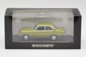Opel Ascona B 1.6S Terral Roheline Minichamps 1:43 OPEL002 Metall - pilt 4/4