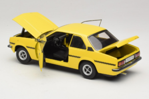 Opel Ascona B SR Kollane Kriimustatud Esikülg Sun Star 1:18 5384 Metall - pilt 6/9