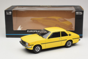 Opel Ascona B SR Kollane Kriimustatud Esikülg Sun Star 1:18 5384 Metall - pilt 9/9