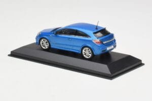 Opel Astra G OPC Blue Metallic Minichamps 1:43 403045223 Metall - pilt 3/4