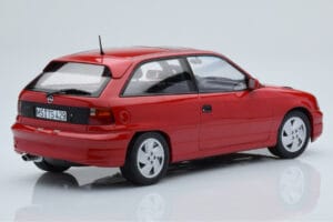 Opel Astra F GSi Punane Norev 1:18 183672 Metall - pilt 2/6