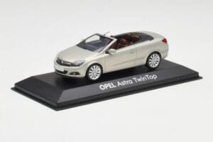 Opel Astra H Twin Top Hõbe Minichamps 1:43 403045633 Metall - pilt 2/4