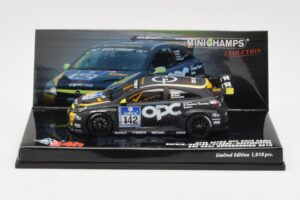 Opel Astra OPC #142 Rathje / Bueler / Scharf / Hoffmeister 24 Hours Nurburgring 2010 Minichamps 1:43 437104142 Metall