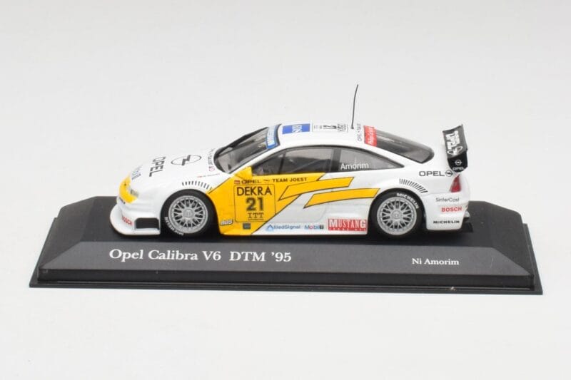 Opel Calibra V6 #21 J. Amorim DTM 1995 Minichamps 1:43 430854121 Metall