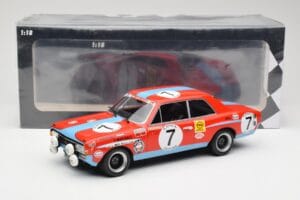 Opel Commodore A #7 N. Joossens / J. Marshall Steinmetz 24 Hours of Spa 1972 Minichamps 1:18 155724607 Metall - pilt 6/6