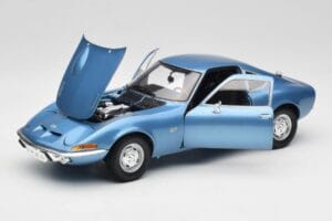 Opel GT Sinine Minichamps 1:18 180049020 Metall - pilt 2/8
