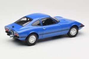 Opel GT/J Sinine Minichamps 1:18 180049023 Metall - pilt 3/8