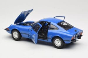 Opel GT/J Sinine Minichamps 1:18 180049023 Metall - pilt 5/8