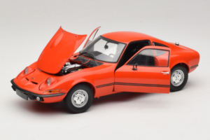 Opel GT/J Punane Minichamps 1:18 180049028 Metall - pilt 2/8