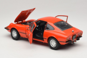 Opel GT/J Punane Minichamps 1:18 180049028 Metall - pilt 5/8