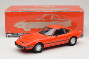 Opel GT/J Punane Minichamps 1:18 180049028 Metall - pilt 8/8