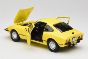 Opel GT/J Kollane Minichamps 1:18 180049021 Metall - pilt 5/8