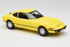 Opel GT/J Kollane Minichamps 1:18 180049021 Metall - pilt 6/8