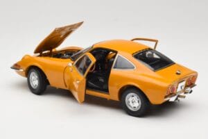 Opel GT Oker Minichamps 1:18 180049031 Metall - pilt 5/8
