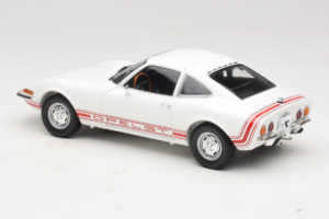 Opel GT Valge Minichamps 1:18 180049027 Metall - pilt 7/8