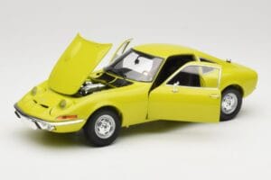 Opel GT Kollane Minichamps 1:18 180049032 Metall - pilt 2/8