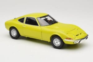 Opel GT Kollane Minichamps 1:18 180049032 Metall - pilt 5/8