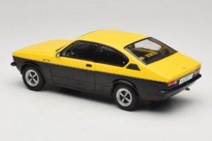 Opel Kadett C Coupe GT/E Kollane & Must MCG 1:18 MCG18598 Metall - pilt 5/6