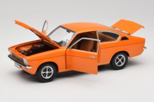 Opel Kadett C Coupe Oranž Minichamps 1:18 180045622 Metall - pilt 2/8