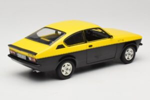 Opel Kadett C GT/E Kollane & Must Minichamps 1:18 180045521 Metall - pilt 3/8