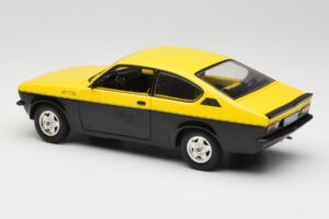 Opel Kadett C GT/E Kollane & Must Minichamps 1:18 180045521 Metall - pilt 7/8