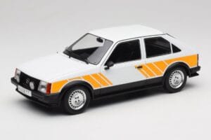 Opel Kadett D SR Valge Kollase Dekoriga MCG 1:18 MCG18534 Metall