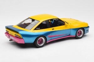 Opel Manta Kollane Sinine BoS Models 1:18 BOS279 Metall - pilt 2/6