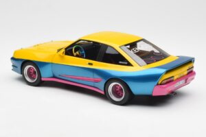 Opel Manta Kollane Sinine BoS Models 1:18 BOS279 Metall - pilt 5/6