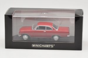 Opel Rekord A Punane Minichamps 1:43 400041004 Metall - pilt 4/4