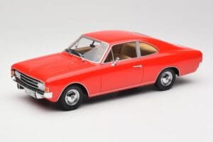 Opel Rekord C Coupe Punane Minichamps 1:18 107047020 Vaik