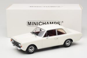Opel Rekord C Valge Minichamps 1:18 107047001 Metall - pilt 6/6
