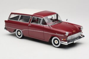 Opel Rekord P1 Caravan Punane Minichamps 1:18 180043211 Metall - pilt 6/8