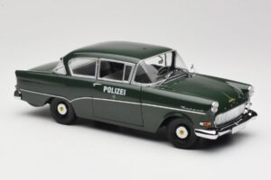Opel Rekord P1 Polizei Minichamps 1:18 180043290 Metall - pilt 6/8