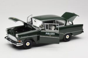 Opel Rekord P1 Polizei Minichamps 1:18 180043290 Metall - pilt 2/8